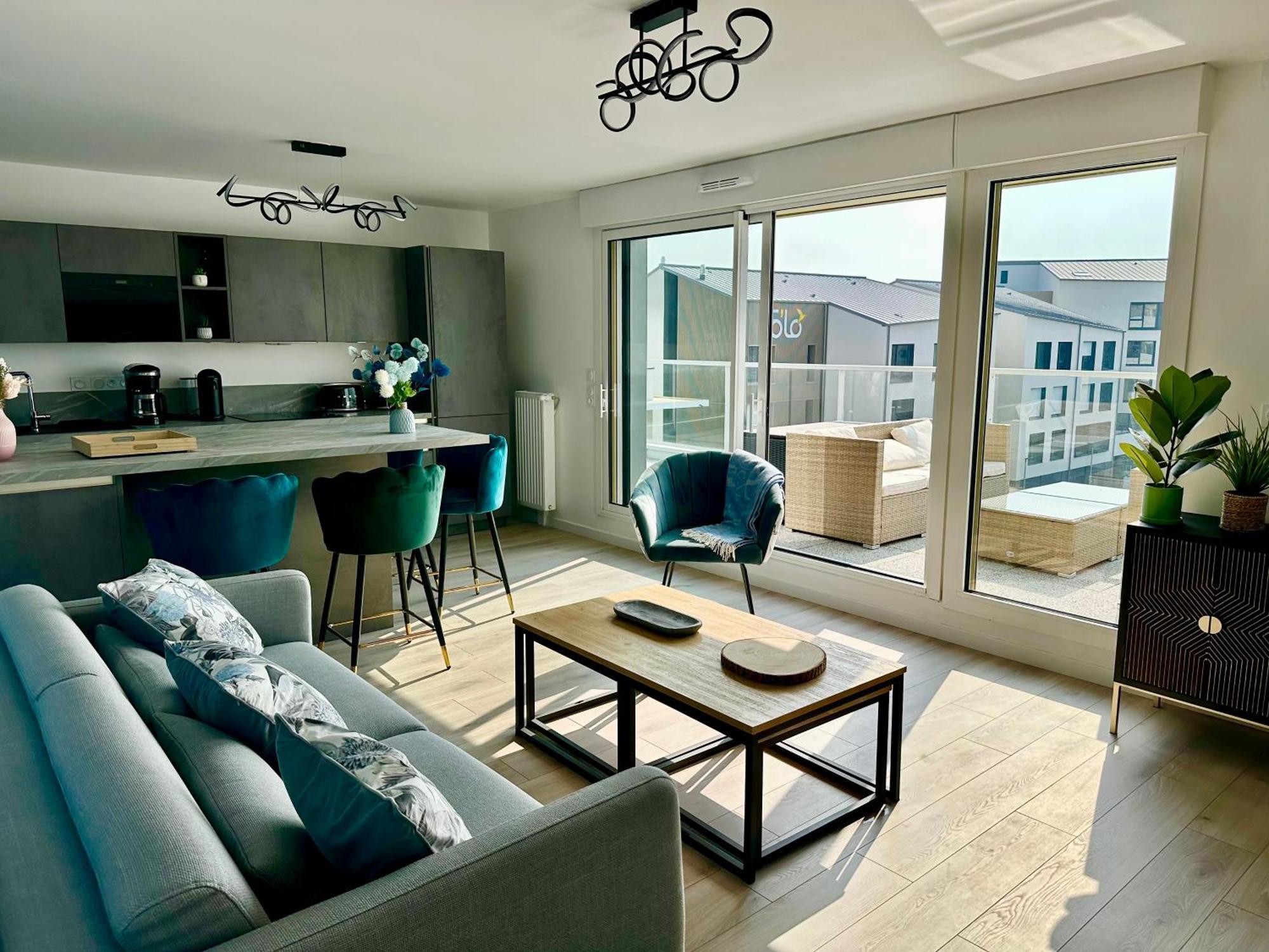 Malo Neuf, 2 Chambres, Terrasse, Garage Saint-Malo