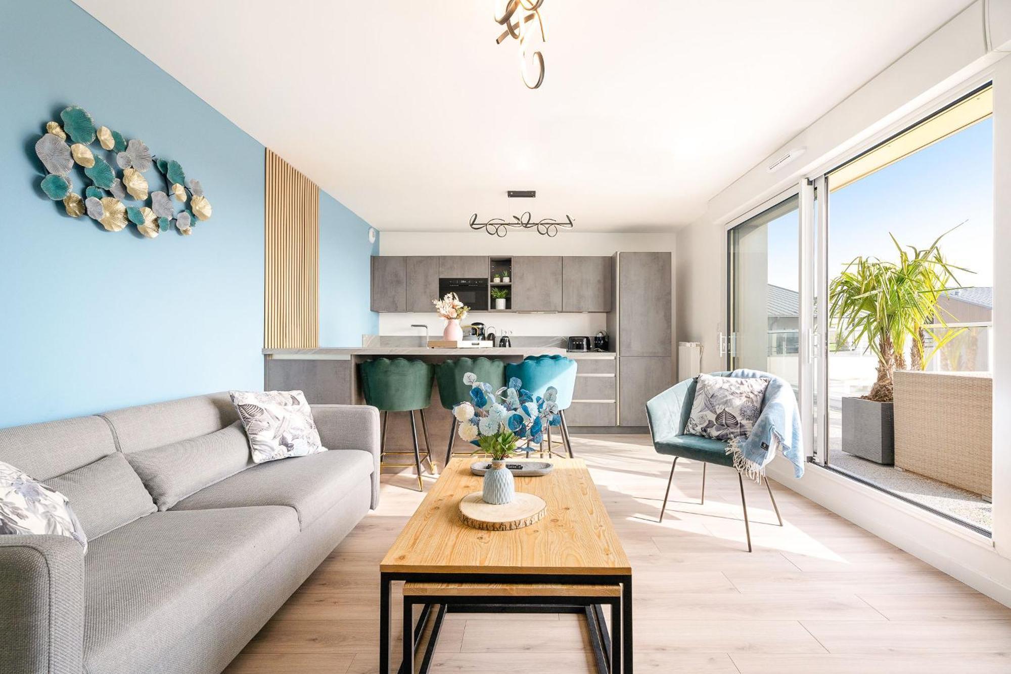 Malo Neuf, 2 Chambres, Terrasse, Garage Apartment Saint-Malo
