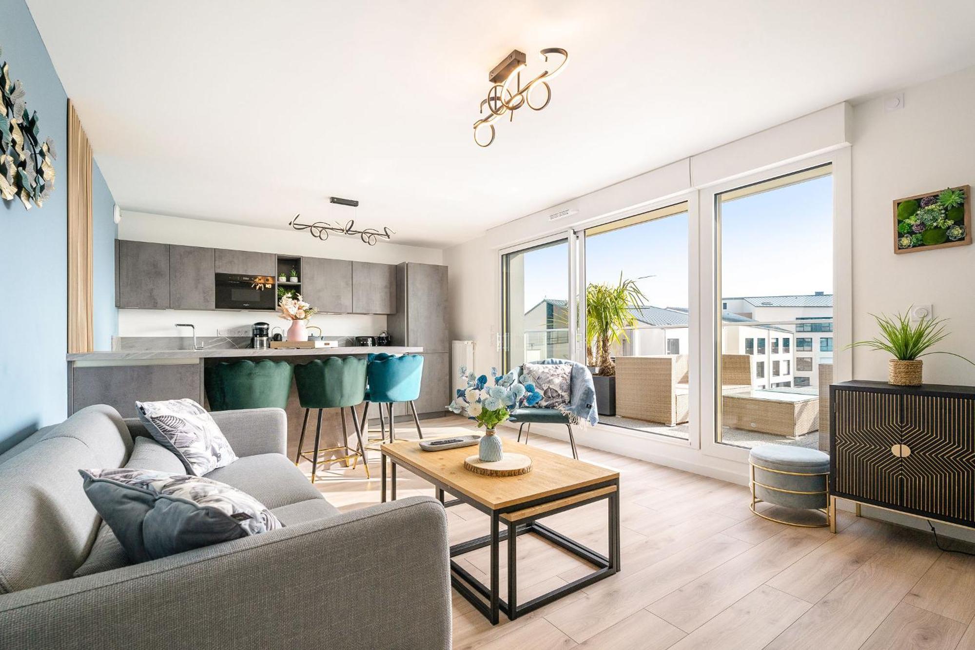 Malo Neuf, 2 Chambres, Terrasse, Garage * Saint-Malo